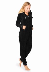 Eight 2 Nine - OVERALL MIT ÖHRCHEN - Jumpsuit - black Thumbnail Image 1