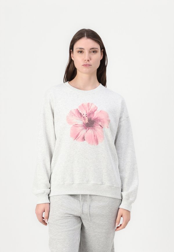 Oversized Kauai Graphic Crew Sweatshirt - Sweatshirt