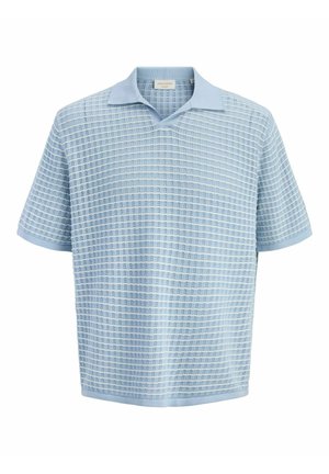 Jack & Jones, JACK & JONES POLOSHIRT JORNANTUCKET - Πόλο - cashmere blue