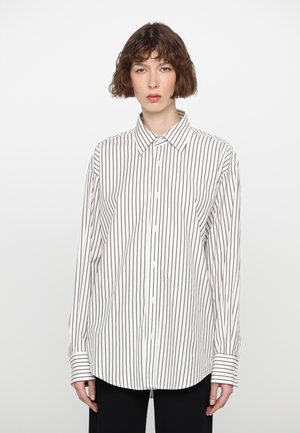 CLASSIC STRIPE SHIRT - Skjorte - coffee/white