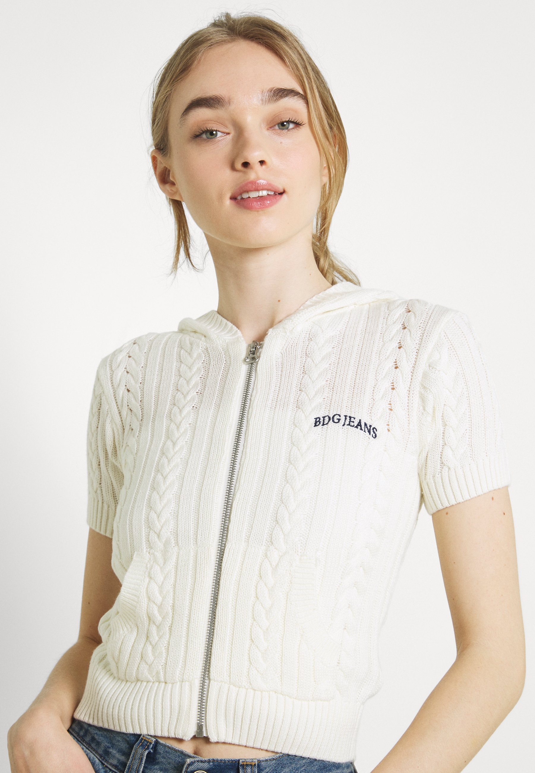 BDG Urban Outfitters CABLE HOODIE 
