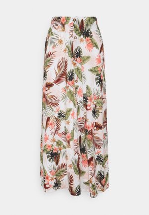 Falda acampanada - off-white