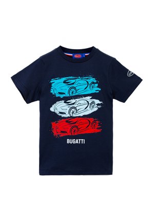 Print T-shirt - navy blazer