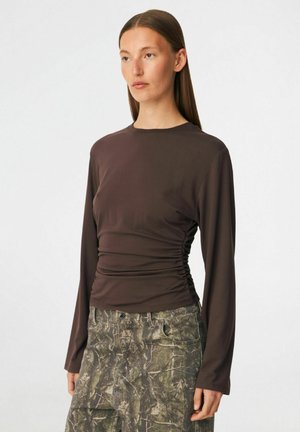 Modström, DIMETRIMD LS - Блуза с дълги ръкави - seal brown