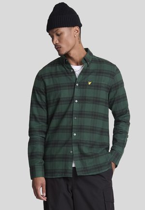 TONAL CHECK - Camisa - x argyle teal  jet black
