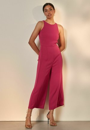 RACER WIDE LEG TALL - Kezeslábas - pink