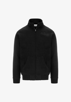 Kappa, Sudadera con cremallera - black
