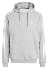 3-STRIPES  - Mikina s kapucňou - medium grey heather