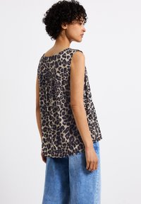 Street One V-NECK LEO - Top - schwarz