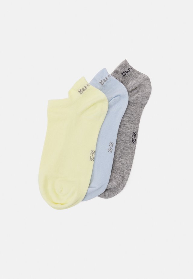 SNEAKER 3 PACK  - Sokken - hellblau