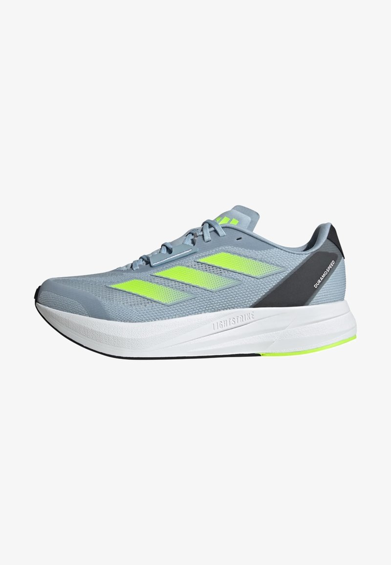 adidas Performance DURAMO SPEED - Zapatillas running asfalto - blue lucid lemon cloud white