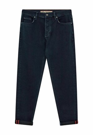 Mos Mosh Gallery, MMGANDREW BLUE BLACK JEANS - Tapered-Farkut - blue black denim