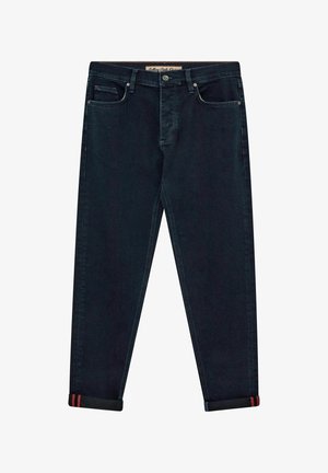 Mos Mosh Gallery, MMGANDREW BLUE BLACK JEANS - Tapered-Farkut - blue black denim