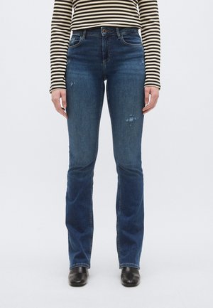 ONLBLUSH MID WAIST - Jeans a zampa - medium blue denim