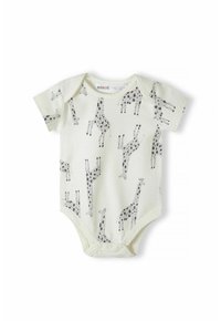 MINOTI BABY BODYSUITS 4 PACK - Bodi - stone cream grey