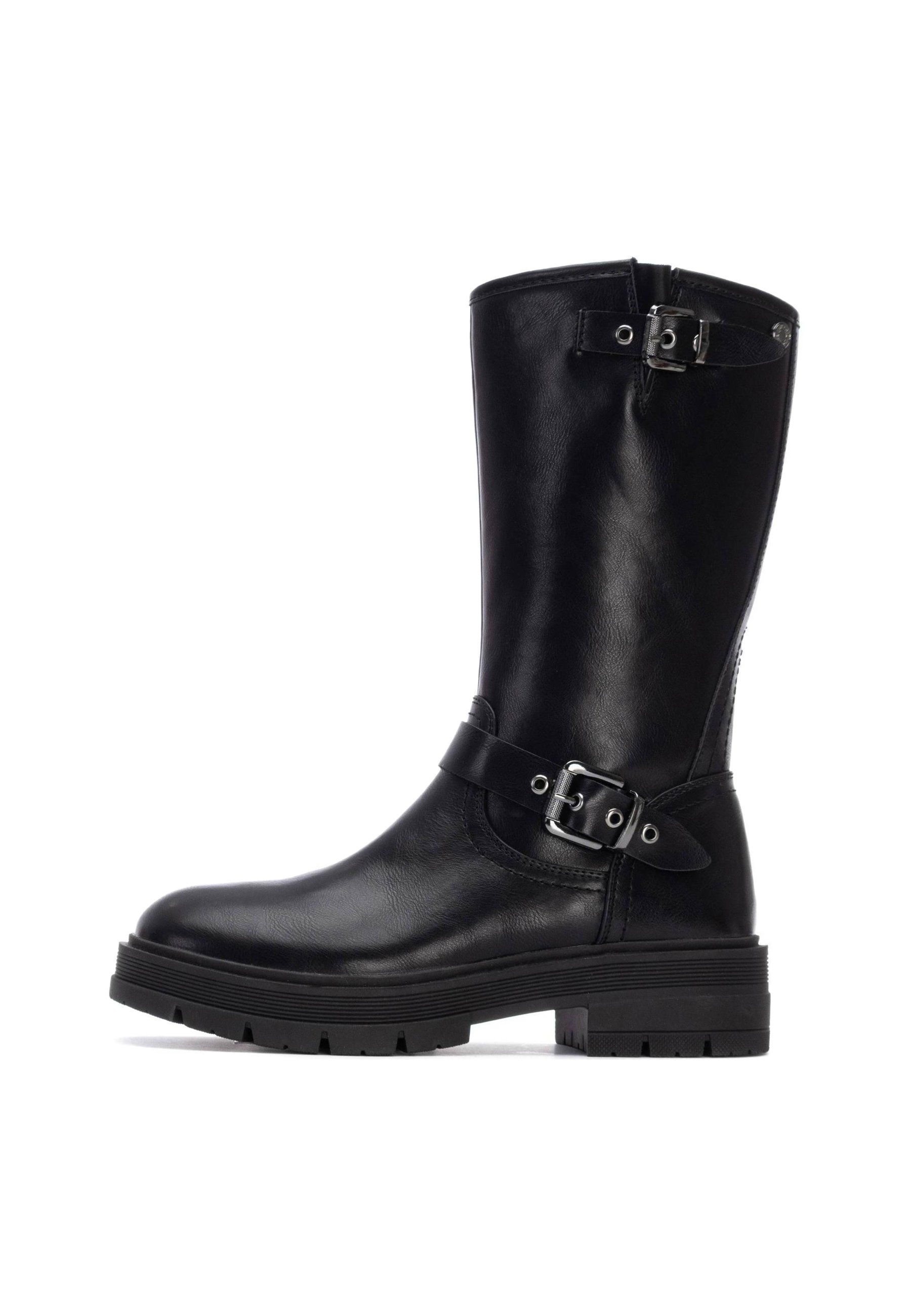 Refresh Stivali con plateau black/nero