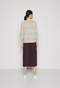 Selected Femme SLFLULU CARDIGAN - Kardigán - birch/blue