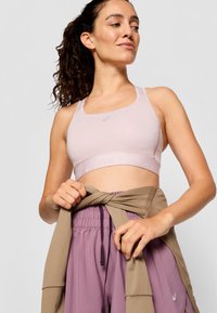 ASICS ROAD COMPRESSION BRA - High support sports bra - watershed rose