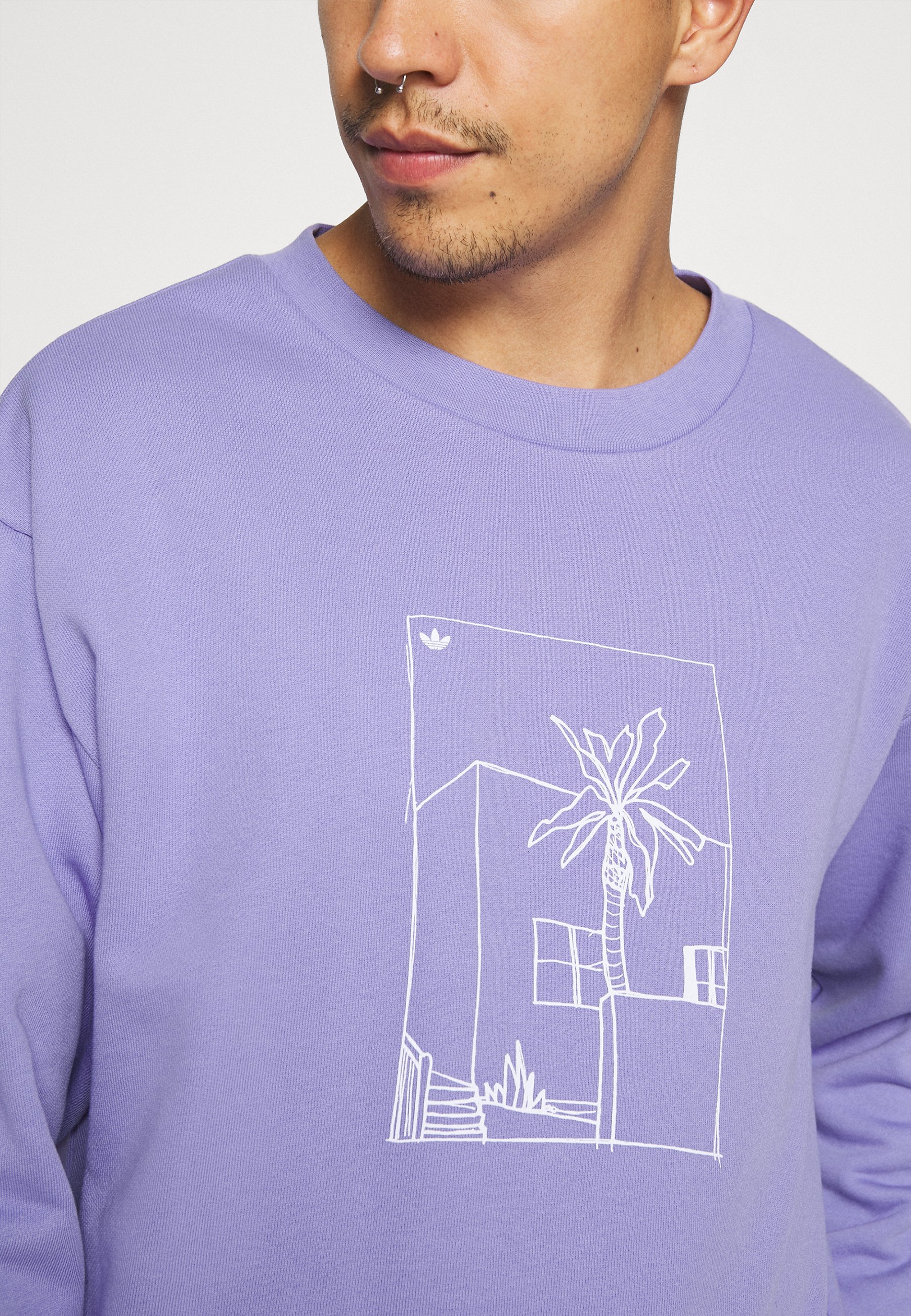 adidas originals overdyed sweatshirt