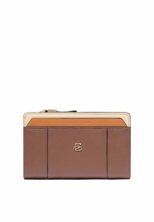 MIT MÜNZFACH UND KREDITKARTENFÄCHERN R - Portefeuille - marrone/beige