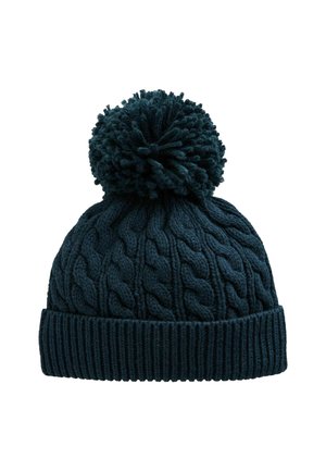 WITH POM - Beanie - navy