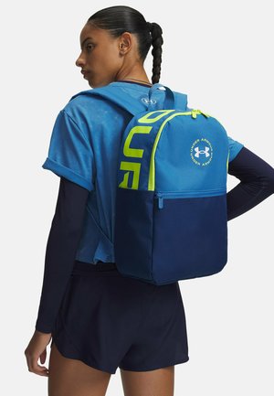 Under Armour, ESSENTIAL PRINTED - Rugzak - aegean blue