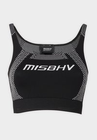 TOP - Topp - black/white