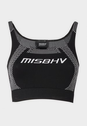 MISBHV TOP - Top - black/white