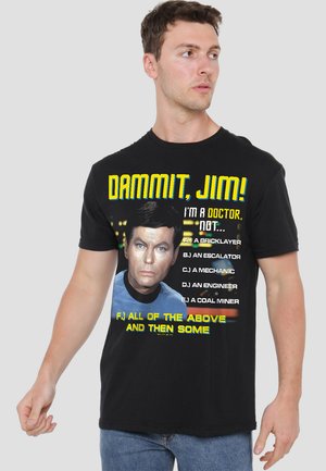 STAR TREK ALL OF THE ABOVE - Print T-shirt - black