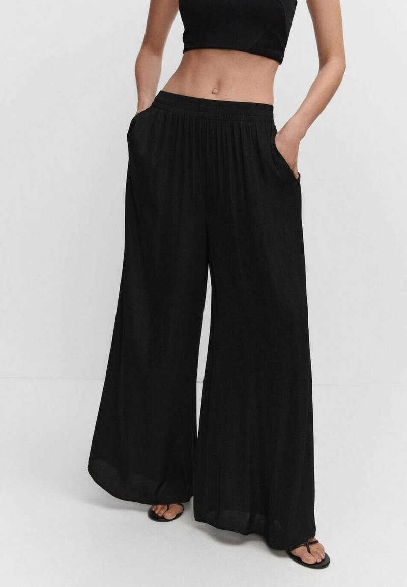 Mango Broek - black