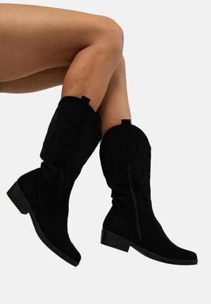 STIEFEL - Cowboy-/Bikerlaarzen - schwarz