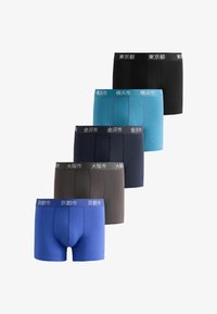 Unausgewählt, blue japanese text waistbands