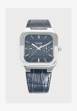 Cluse, QUADRUS MULTIFUNCTION - Ρολόι - blue/silver-coloured