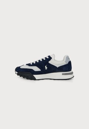 Polo Ralph Lauren, ELDRIDGE SUEDE-PANELED SNEAKER UNISEX - Zapatillas - hunter navy/deckwash white