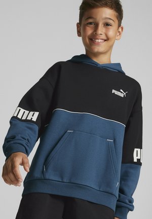 POWER COLOUR BLOCK - Felpa - lake blue