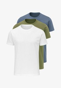 Vybráno, white khaki denim