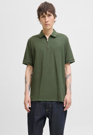 Jack & Jones, JJEAUSTIN ZIP SS NOOS - Polo - duffel bag