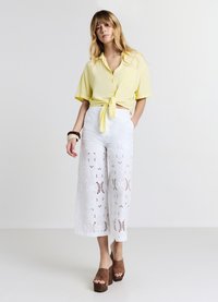 Calliope CON NODO - Camicia - giallo limone
