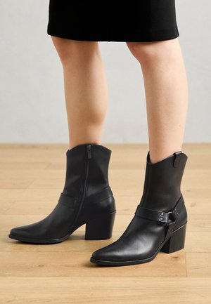 Cowboy-/Bikerlaarsjes - black