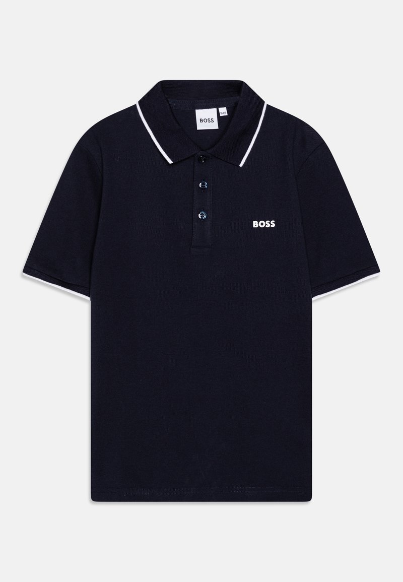 BOSS Kidswear SHORT SLEEVE - Polotričko - navy