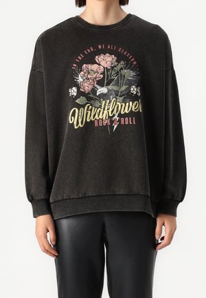 Sweatshirt - black