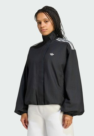 adidas Originals, BLOUSY CHECK TRACK TOP - Trainingsjacke - black