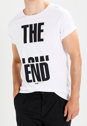 T-Shirt print - white