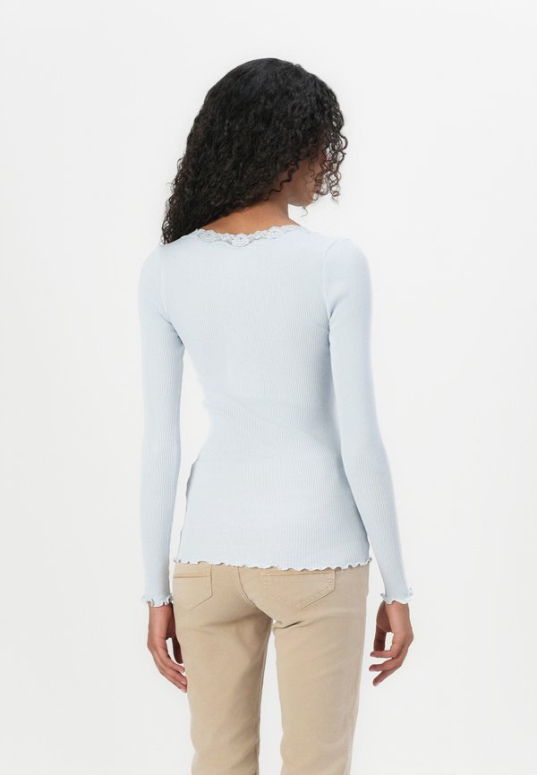 BABETTE U NECK  - Long sleeved top - heather sky3