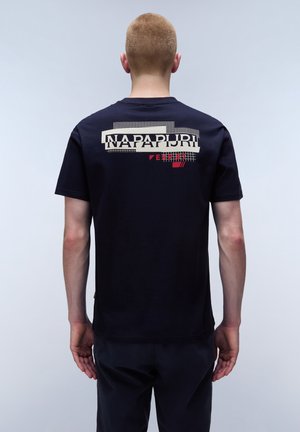 Triko s potiskem - dark blue