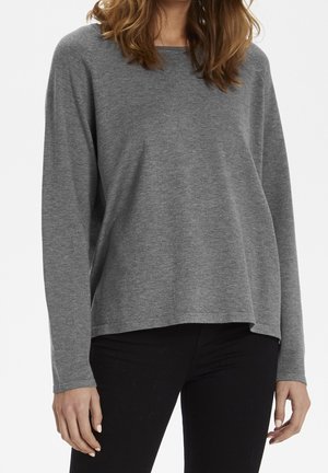 Jersey de punto - mottled grey