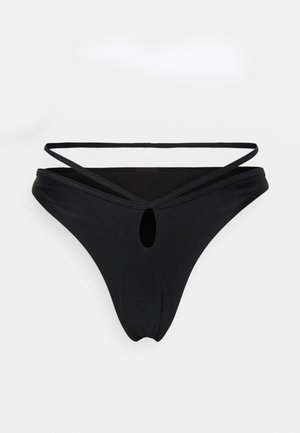 Hunkemöller SAMOA BRAZILIAN HIGH LEG - Bikini bottoms - black