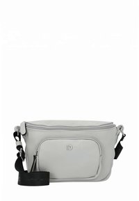 Helehall nahast üle õlakoti, millel on lukuga põhilokk, esitasku ja reguleeritav rihm koos logoga detailiga.