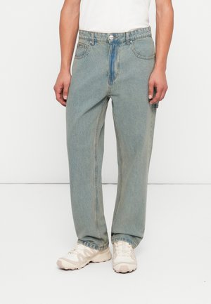 DRATO WORKWEAR - Túlméretezett farmernadrág - vintage blue