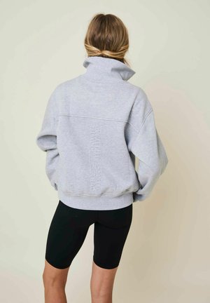 Copenhagen Cartel, AIR SWEATSHIRT HALF-ZIP PULLOVER - Φούτερ - grey melange